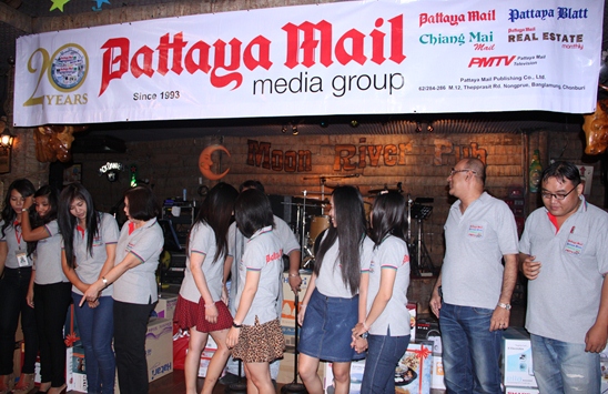 Pattaya Mail celebrates 20 years with staff party