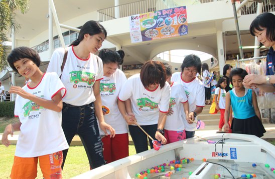 Kids Day Out, Rotary�s gift of love and happiness for handicapped children
