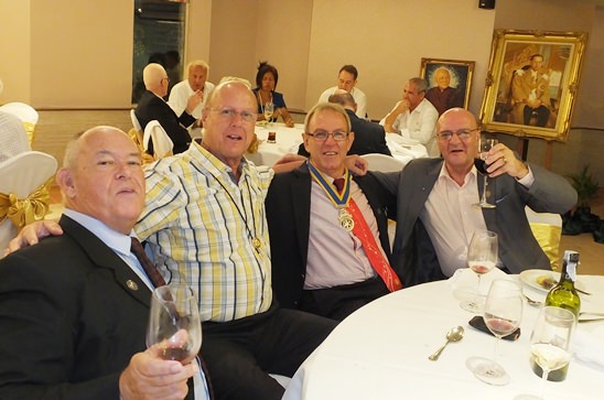 Rotary clubs install new presidents promising to Light Up Rotary 