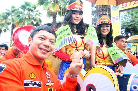 Souped-up beds dash down Beach Road