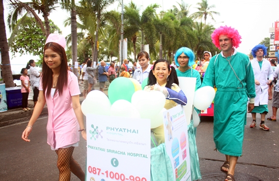 Souped-up beds dash down Beach Road