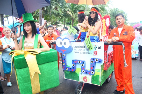 Souped-up beds dash down Beach Road