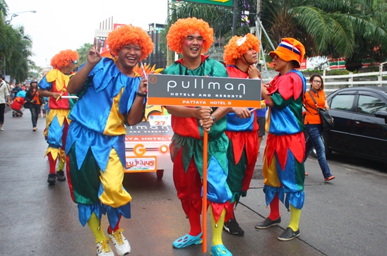 Souped-up beds dash down Beach Road