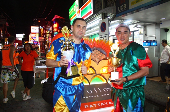 Souped-up beds dash down Beach Road