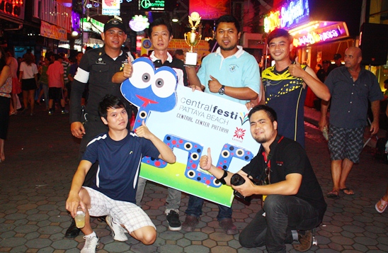 Souped-up beds dash down Beach Road