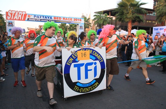 Pattaya Bed Race 2016
