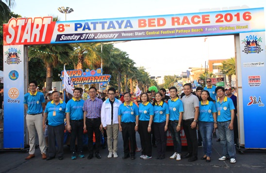 Pattaya Bed Race 2016