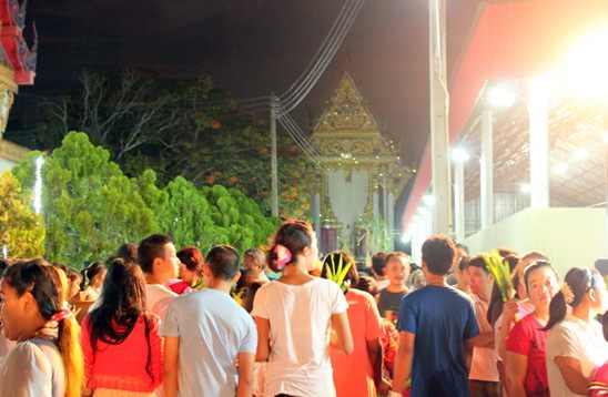Asalha Buja Day & Buddhist Lent & Candles Parades in Pattaya 2014