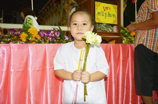 Asalha Buja Day & Buddhist Lent & Candles Parades in Pattaya 2014