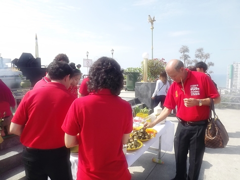Dragons roam Pattaya as city marks start of Chinese New Year