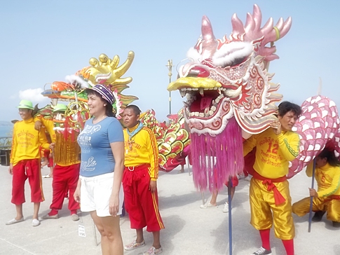 Dragons roam Pattaya as city marks start of Chinese New Year