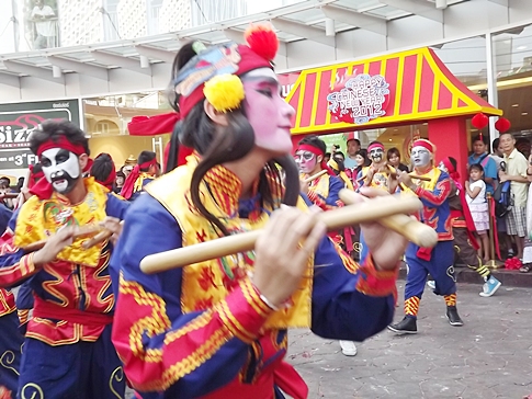 Dragons roam Pattaya as city marks start of Chinese New Year