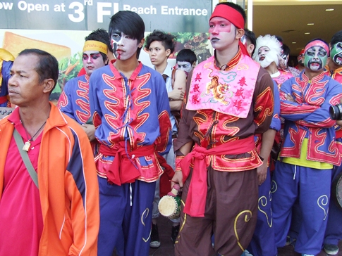 Dragons roam Pattaya as city marks start of Chinese New Year