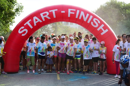Pattaya Colour Run 2016