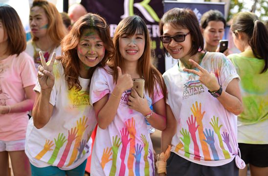Pattaya Colour Run 2016