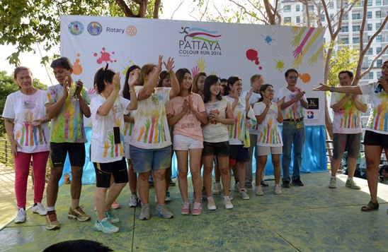 Pattaya Colour Run 2016