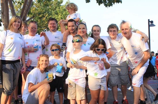 Pattaya�s First Ever Colour Run brings smiles and thumbs up from local community