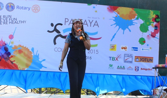 Pattaya�s First Ever Colour Run brings smiles and thumbs up from local community