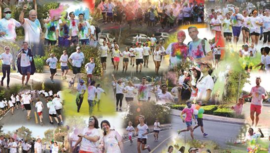Pattaya�s First Ever Colour Run brings smiles and thumbs up from local community