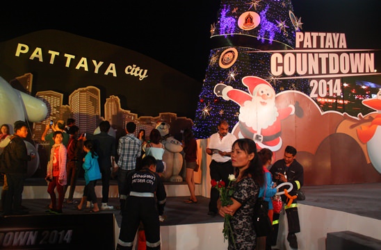 Pattaya Countdown 2014 kicks off Christmas night