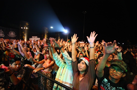 Pattaya Countdown 2014 kicks off Christmas night