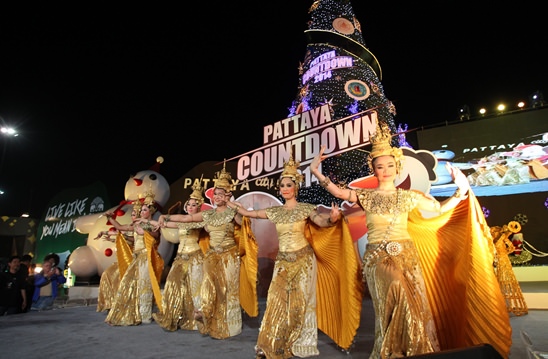 Pattaya Countdown 2014 kicks off Christmas night