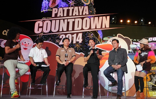 Pattaya Countdown 2014 kicks off Christmas night