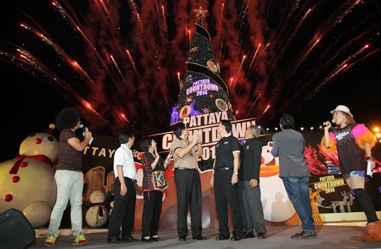 Pattaya Countdown 2014 kicks off Christmas night