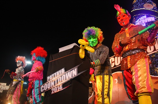 Pattaya Countdown 2014 kicks off Christmas night