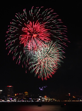 Pattaya International Fireworks Competition 2013