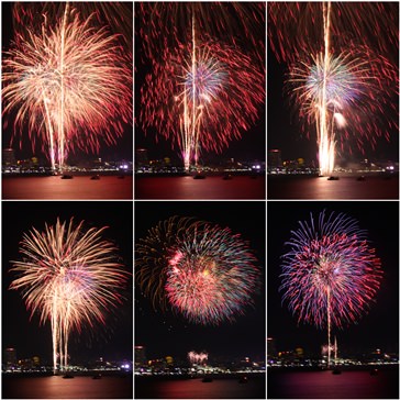 Pattaya International Fireworks Competition 2013