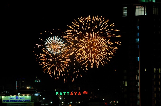 Pattaya International Fireworks Competition 2013