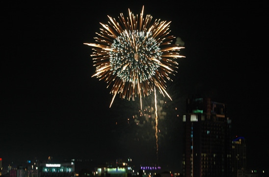 Pattaya International Fireworks Competition 2013