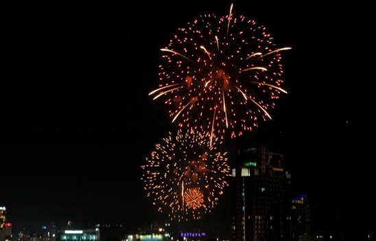 Pattaya International Fireworks Competition 2013