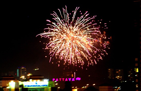 Pattaya International Fireworks Competition 2013