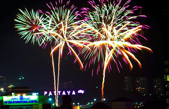 Pattaya International Fireworks Competition 2013