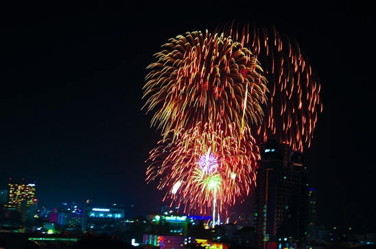 Pattaya International Fireworks Competition 2013