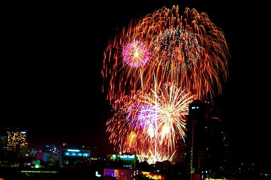 Pattaya International Fireworks Competition 2013