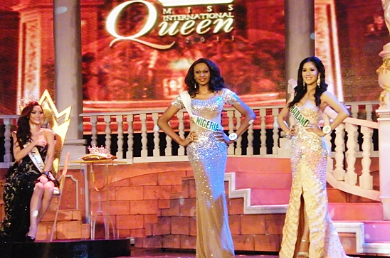 Miss International Queen crown returns to Thailand in pageant devoted to flood relief