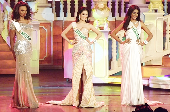 Miss International Queen crown returns to Thailand in pageant devoted to flood relief