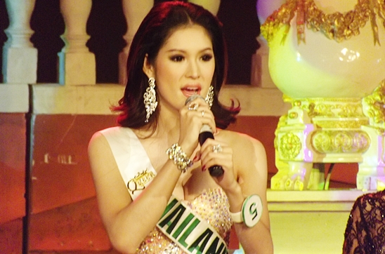 Miss International Queen crown returns to Thailand in pageant devoted to flood relief