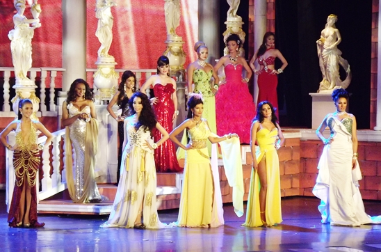 Miss International Queen crown returns to Thailand in pageant devoted to flood relief