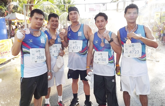 Kenyan champ defends his crown at Pattaya Marathon 2012
