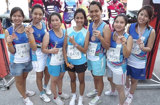 Kenyan champ defends his crown at Pattaya Marathon 2012