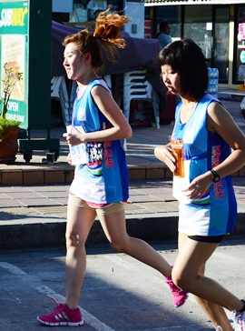 Kenyan champ defends his crown at Pattaya Marathon 2012