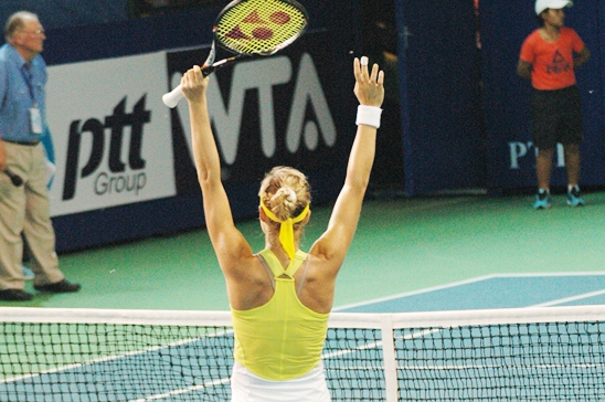 Kirilenko wins Pattaya Womens Open 2013 crown
