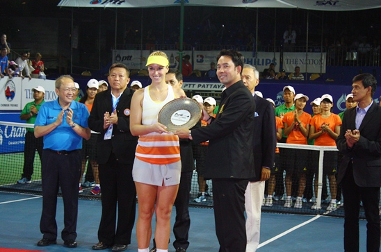 Kirilenko wins Pattaya Womens Open 2013 crown