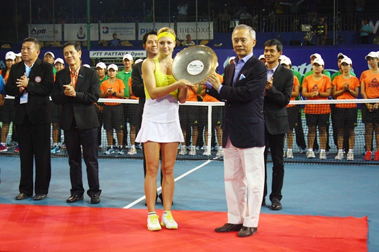 Kirilenko wins Pattaya Womens Open 2013 crown