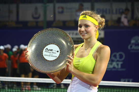 Kirilenko wins Pattaya Womens Open 2013 crown