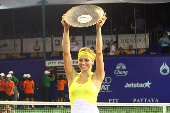 Kirilenko wins Pattaya Womens Open 2013 crown